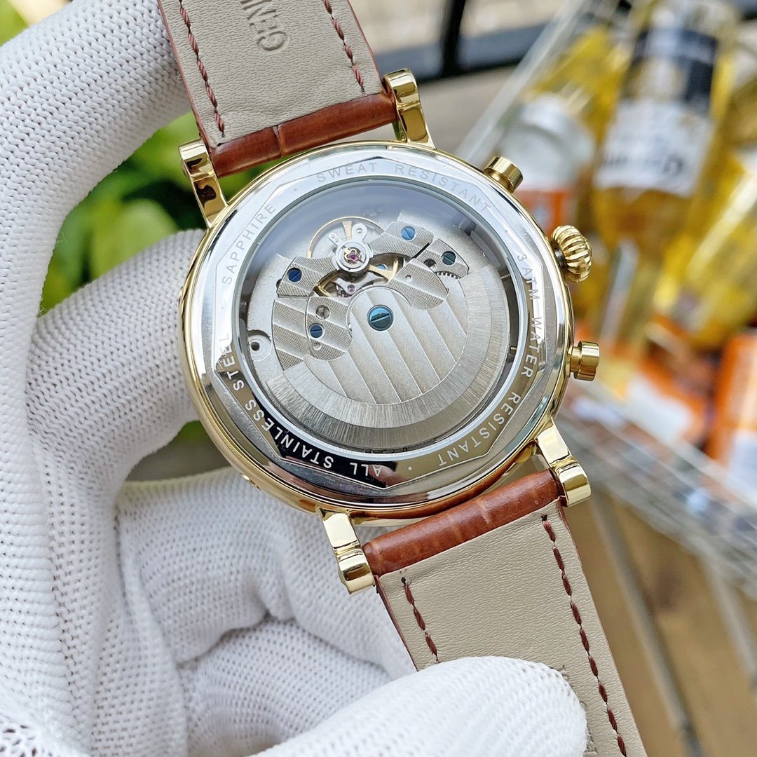 PATEK ANNUAL CALENDAR BLACK WHITE DIAL