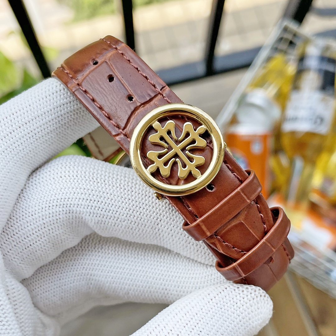 PATEK ANNUAL CALENDAR BLACK WHITE DIAL