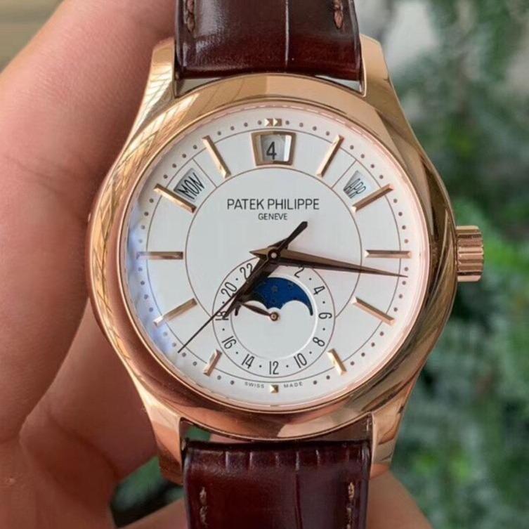 PATEK ANNUAL CALENDAR ROSE GOLD WHITE DIAL