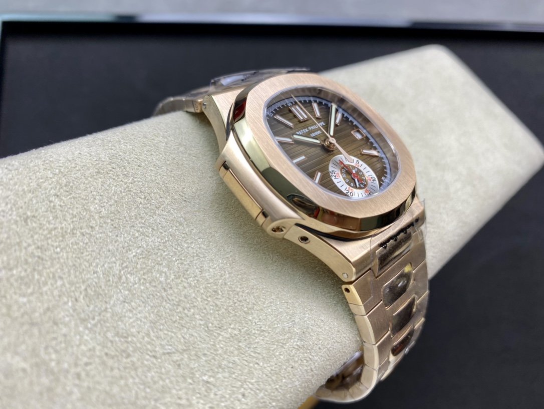 PATEK NAUTILUS 5980/1R-001 CHRONOGRAPH BROWN DIAL