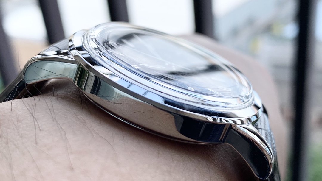 PATEK CALATRAVA 40 STEEL CASE BLACK DIAL