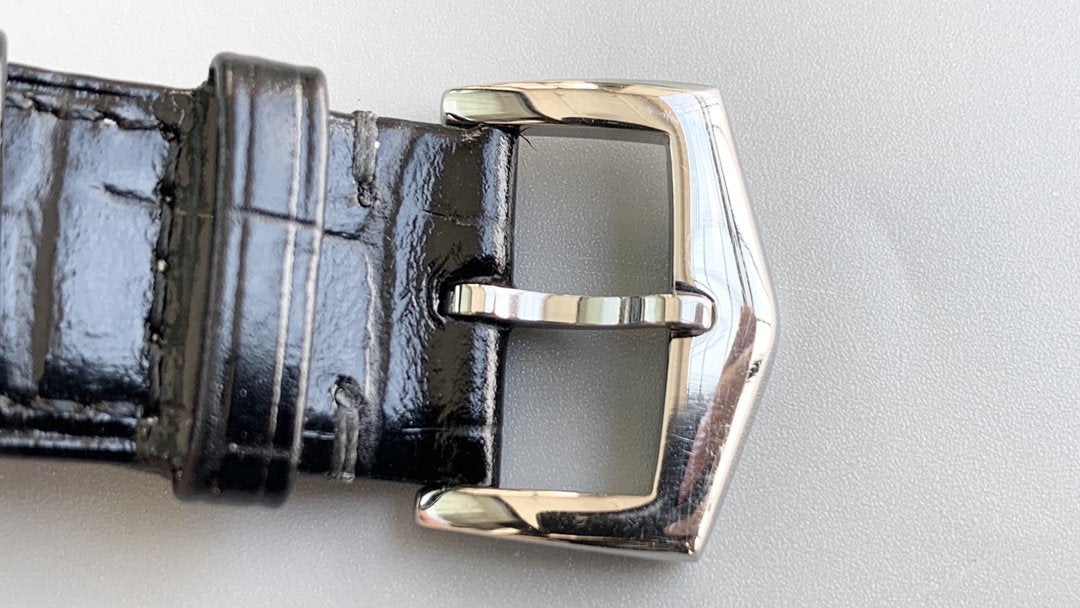 PATEK CALATRAVA 40 STEEL CASE BLACK DIAL