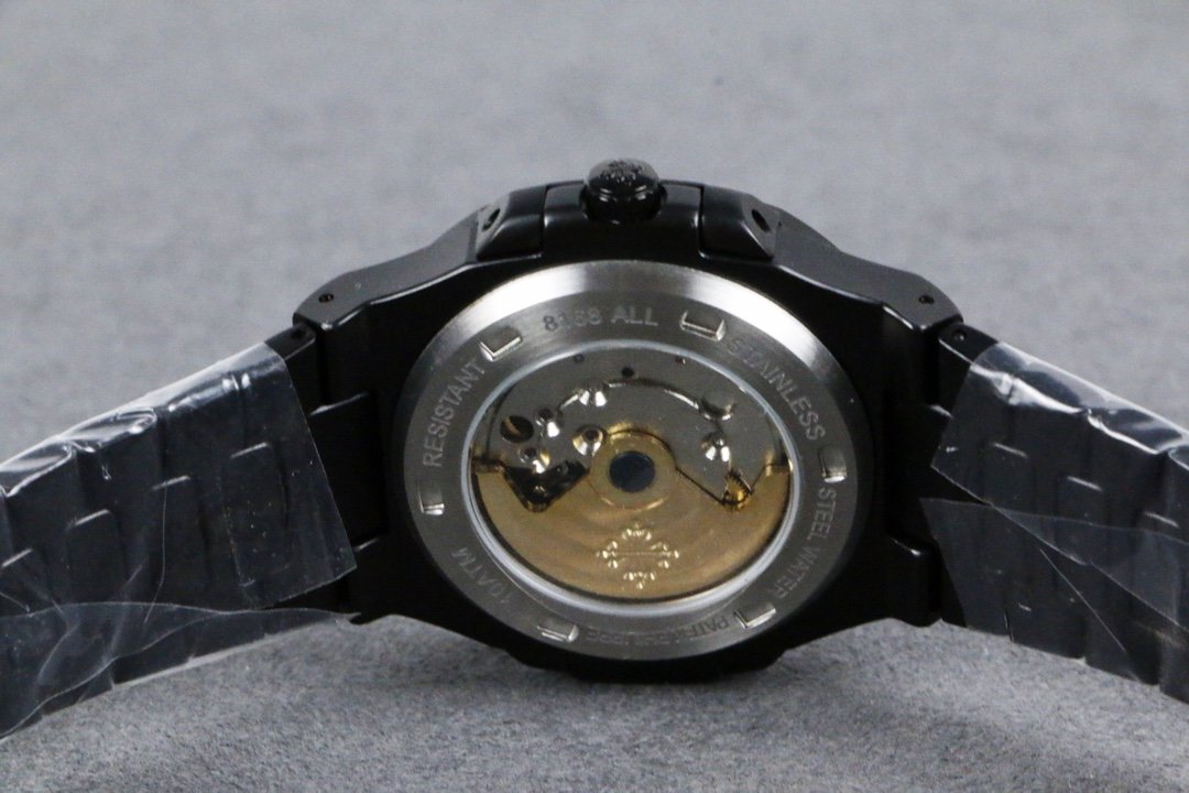 PATEK NAUTILUS CUSTOM ALL BLACK ARABIC DIAL