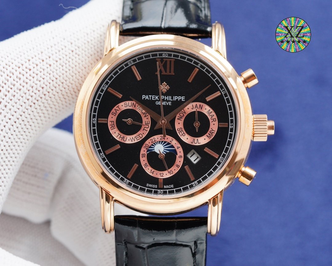 PATEK COMPLICATIONS ANNUAL CALENDAR MOONPHASE 42MM