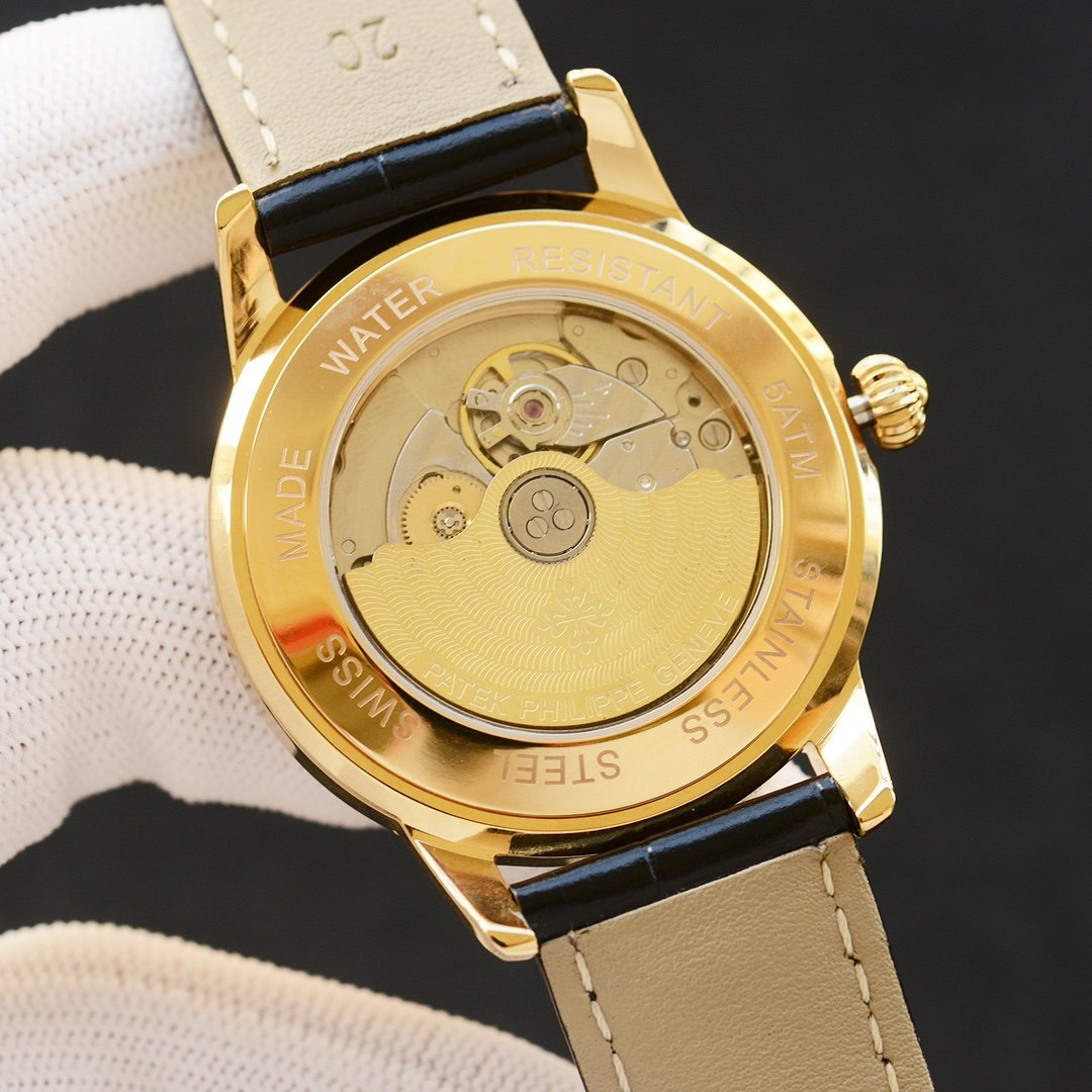 PATEK CALATRAVA 40MM ENGRAVED DIAL