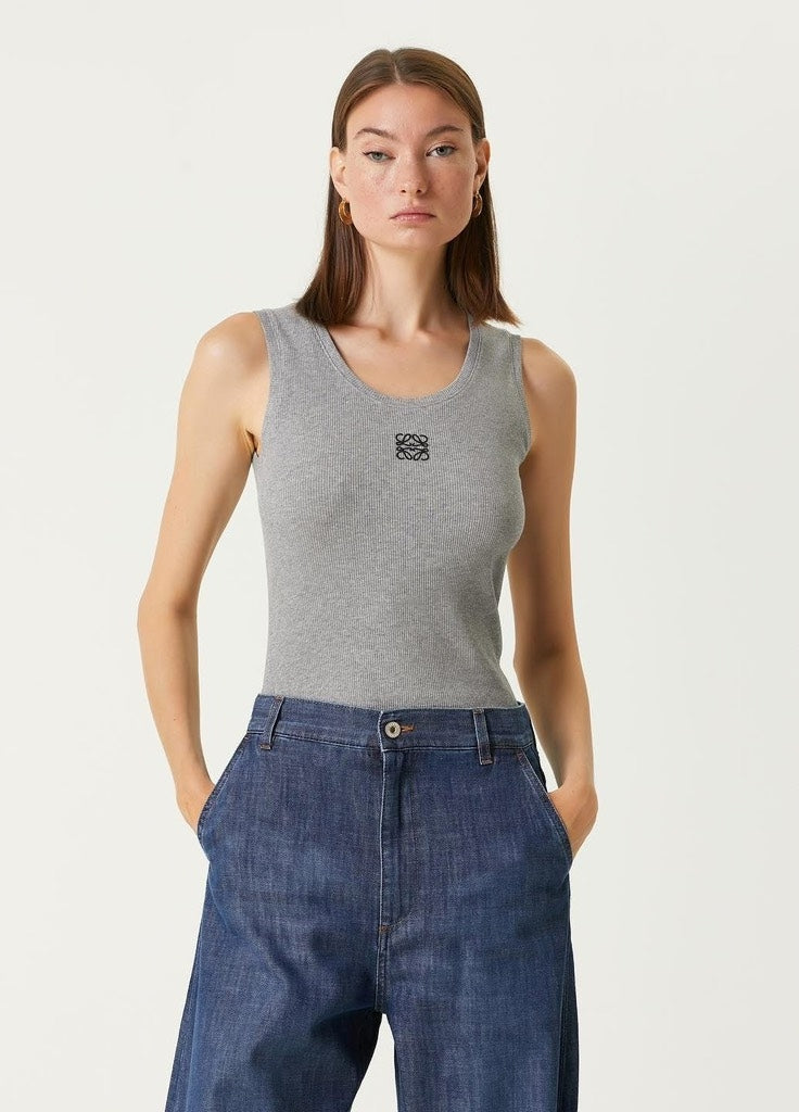 Loew Anagram Embroidered Tank Top