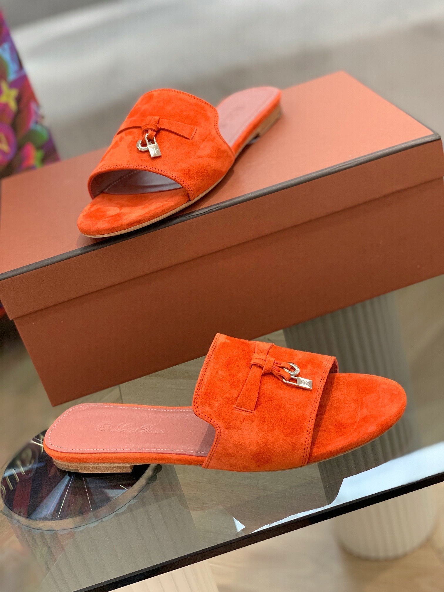 LP SUMMER CHARMS SANDALS TIGER SUEDE