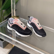 CC Sneaker In Black Mix Pink Wool 145624