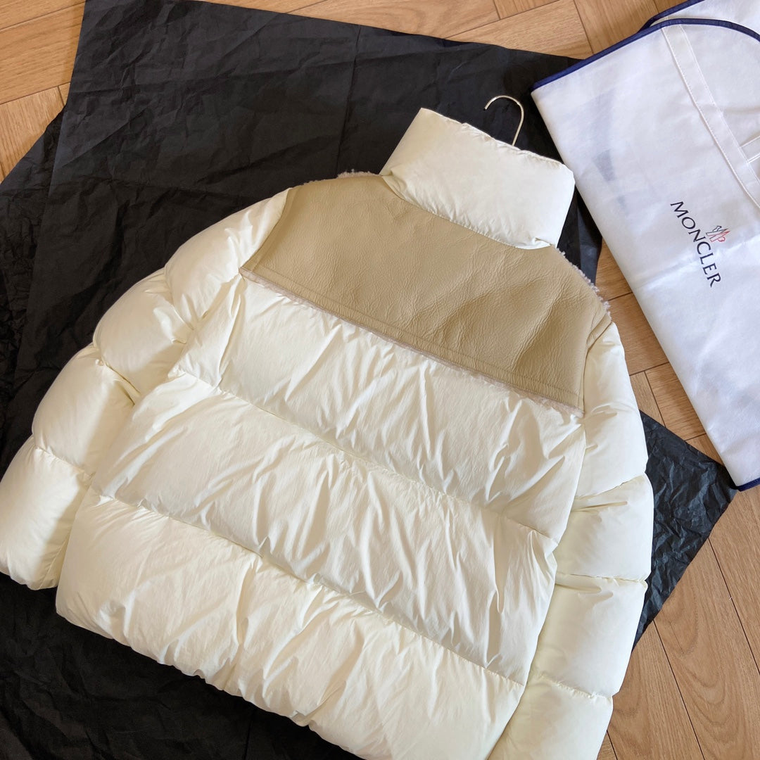 Moncler 2025 Shearling-trimmed Jacket Down Fur