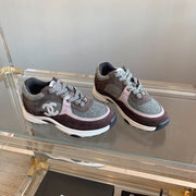 CC Sneaker In Multicolor Suede 145636