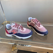 CC Sneaker In Multicolor Suede 145632