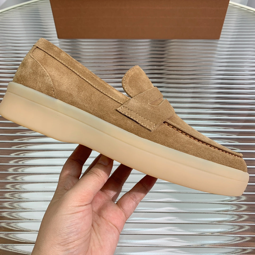 LP SUMMER WALK LOAFERS BROWN SUEDE