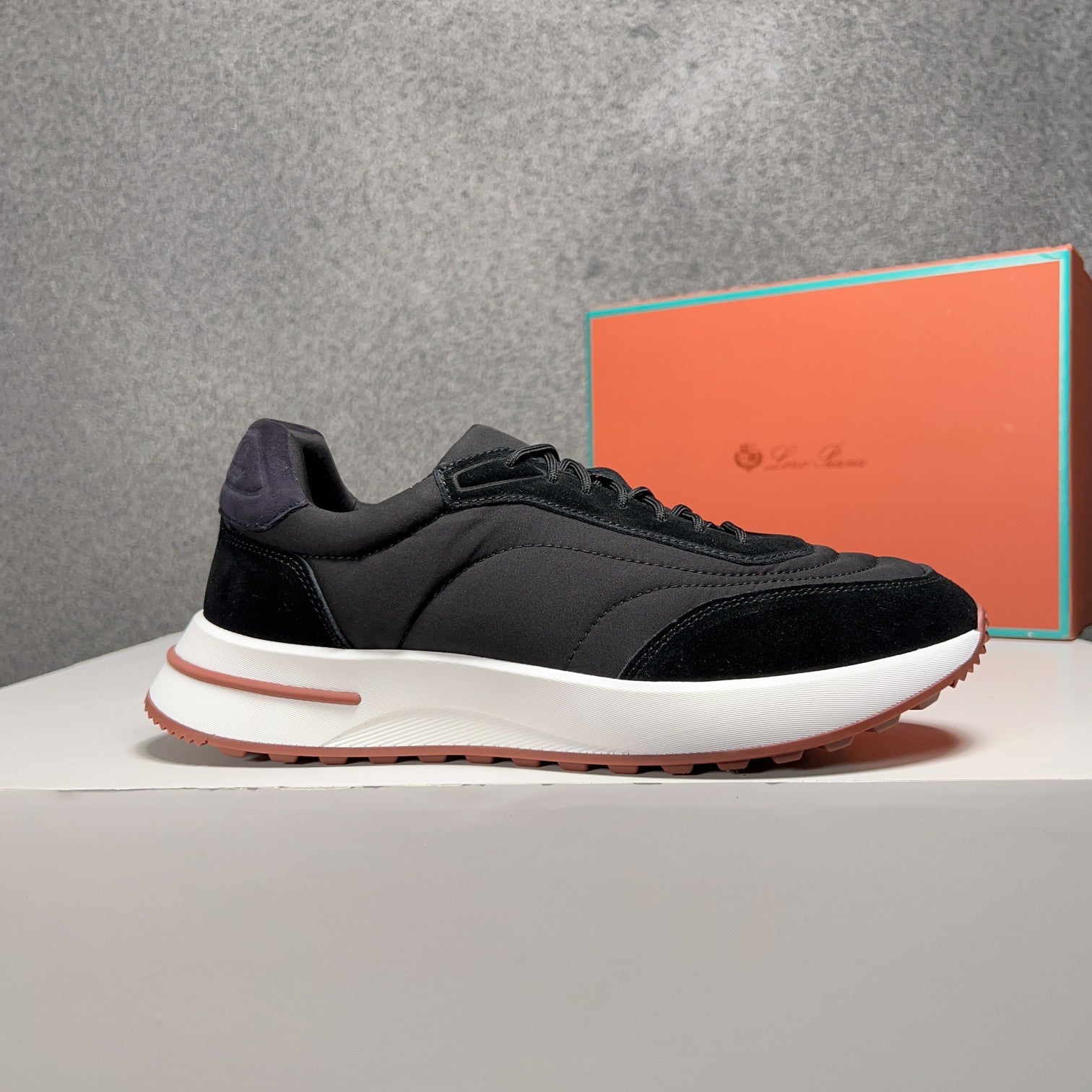 LP WEEKEND WALK SNEAKERS BLACK SUEDE