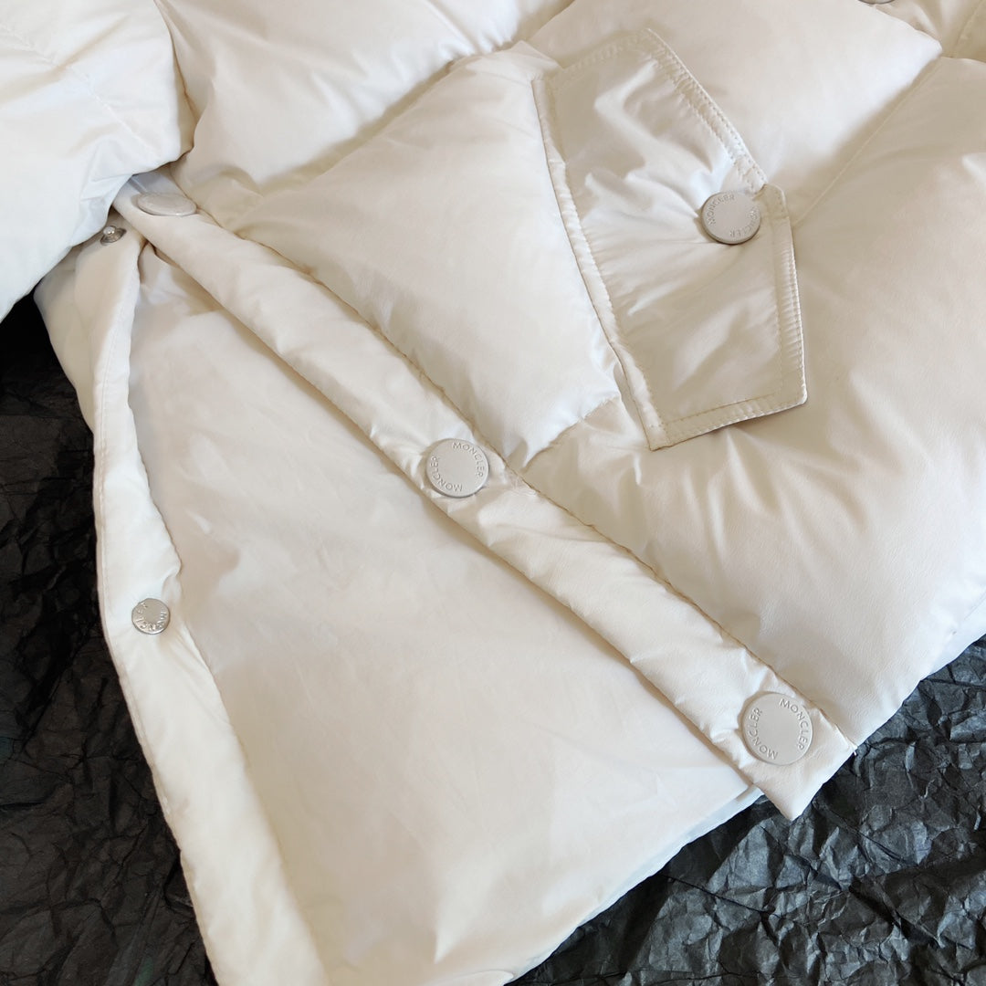 Moncler 2025 Jaseur White Down Jacket