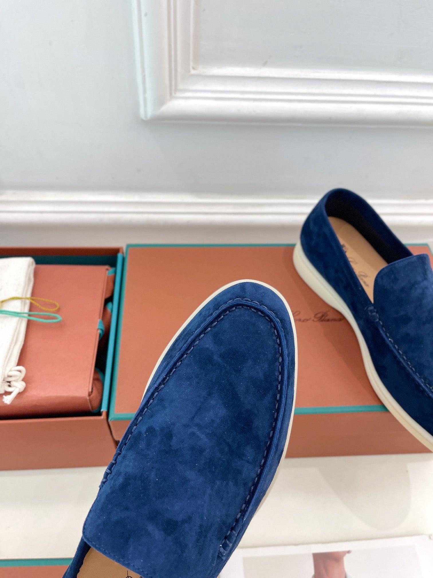LP 2025 Loafer Blue Suede