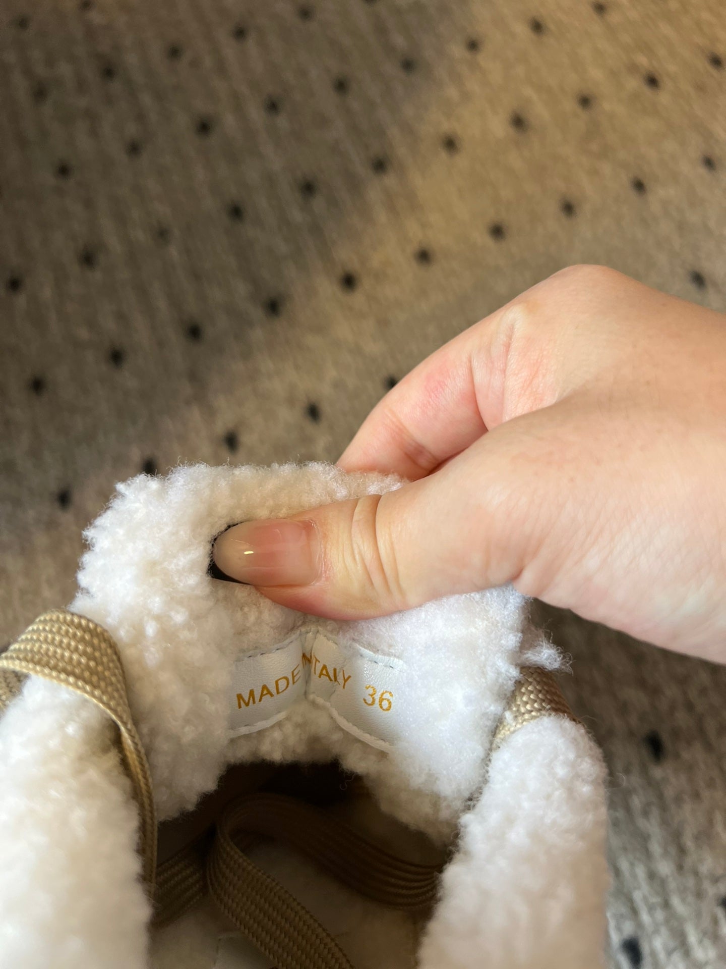 Prada 25s Mid-Top Sneaker Beige Suede And Wool 538436