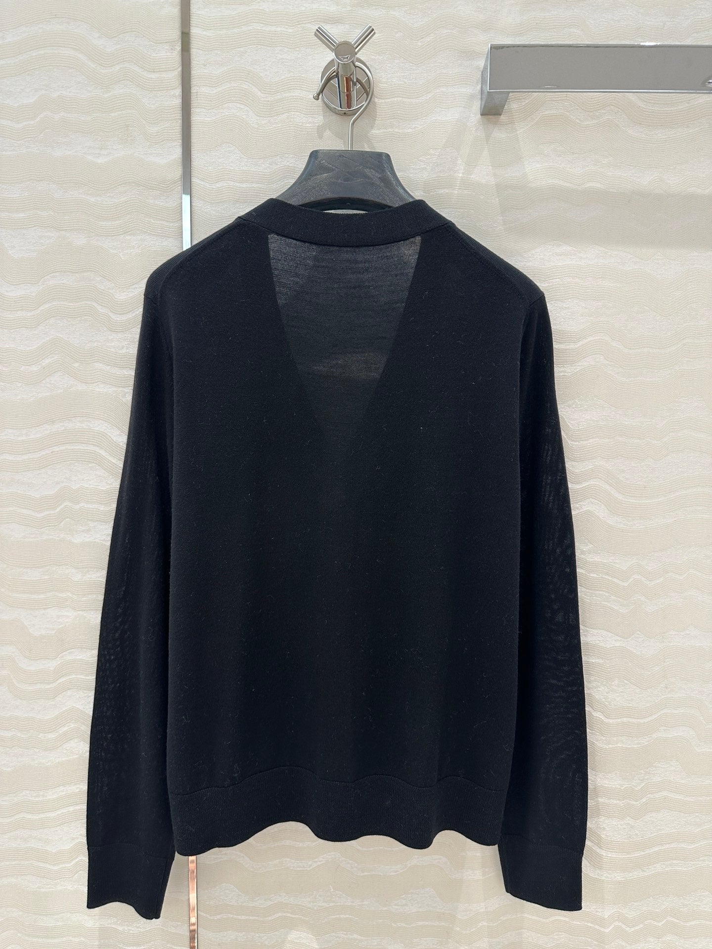 Prada 25 Cardigan Black Wool