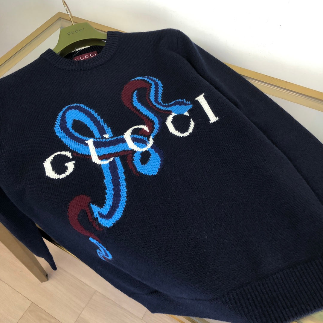 GG 25 Sweater Dark Blue Wool 293515