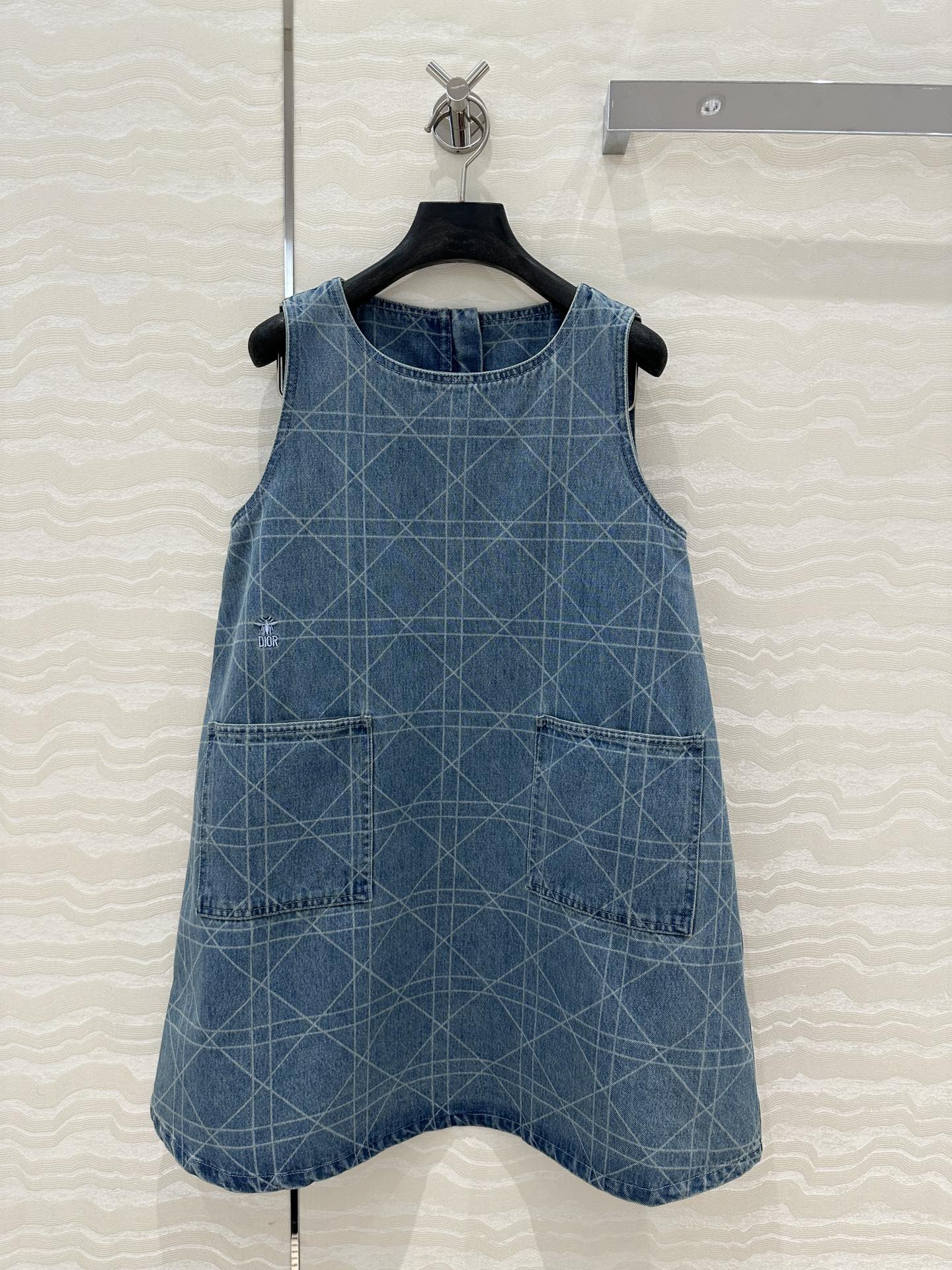 CD Denim dress Retro Blue Cotton