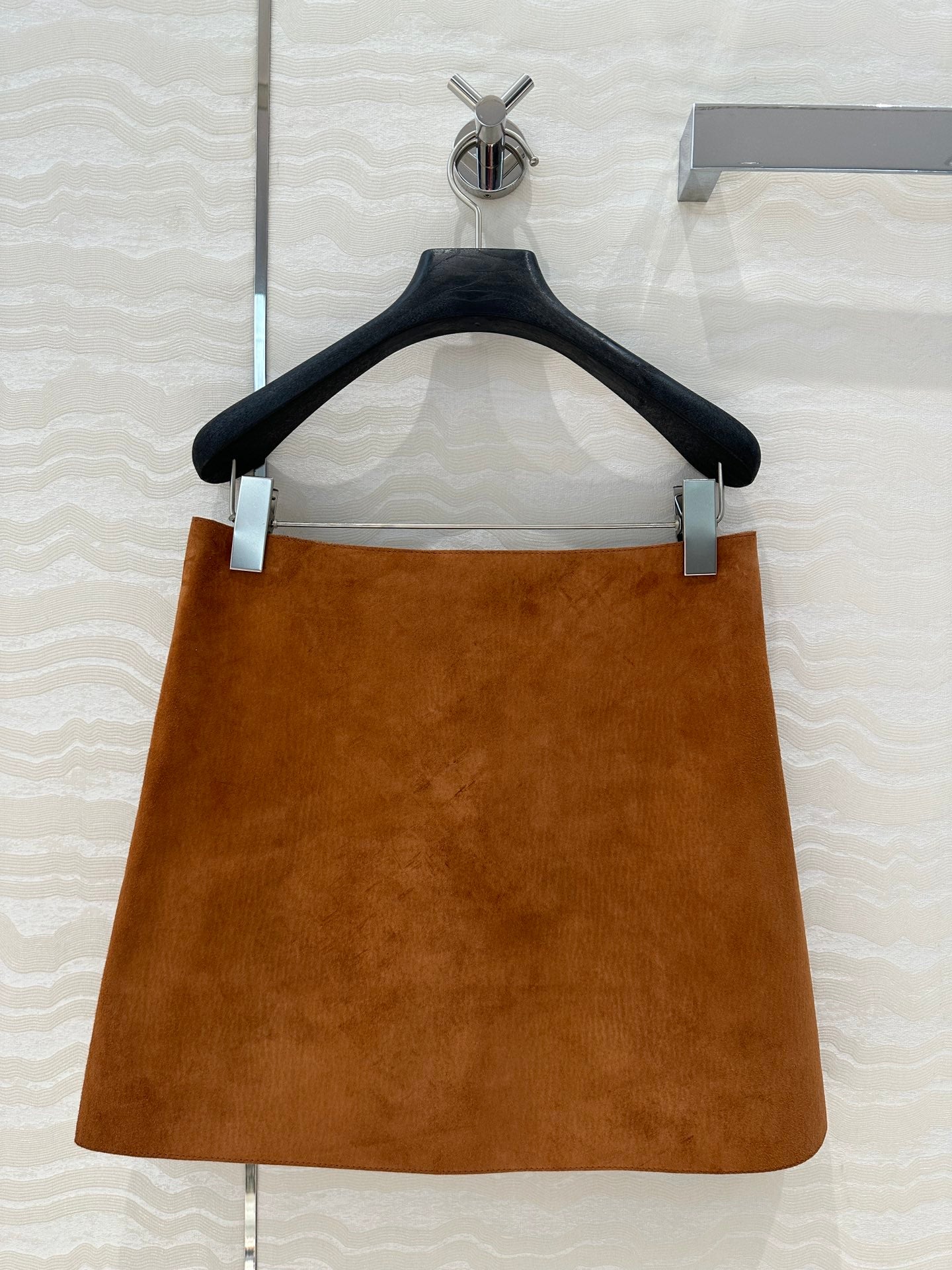 Prada Skirt Brown Lambskin