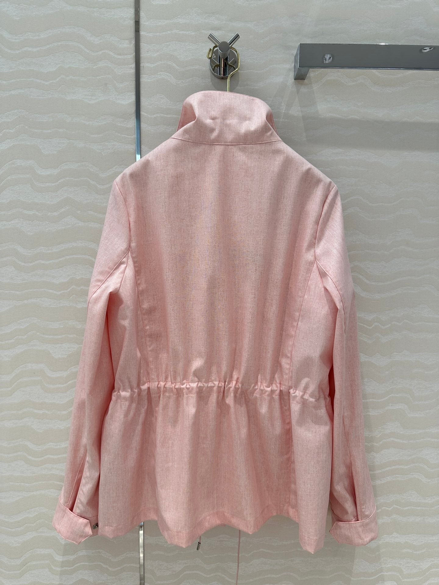 LP 25 Stand-up Collar Jacket Pink Linen 265162