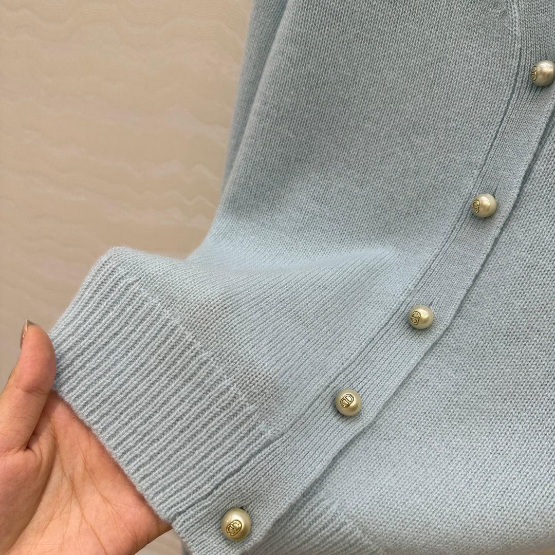 Dior 2025 Cardigan Blue Cashmere