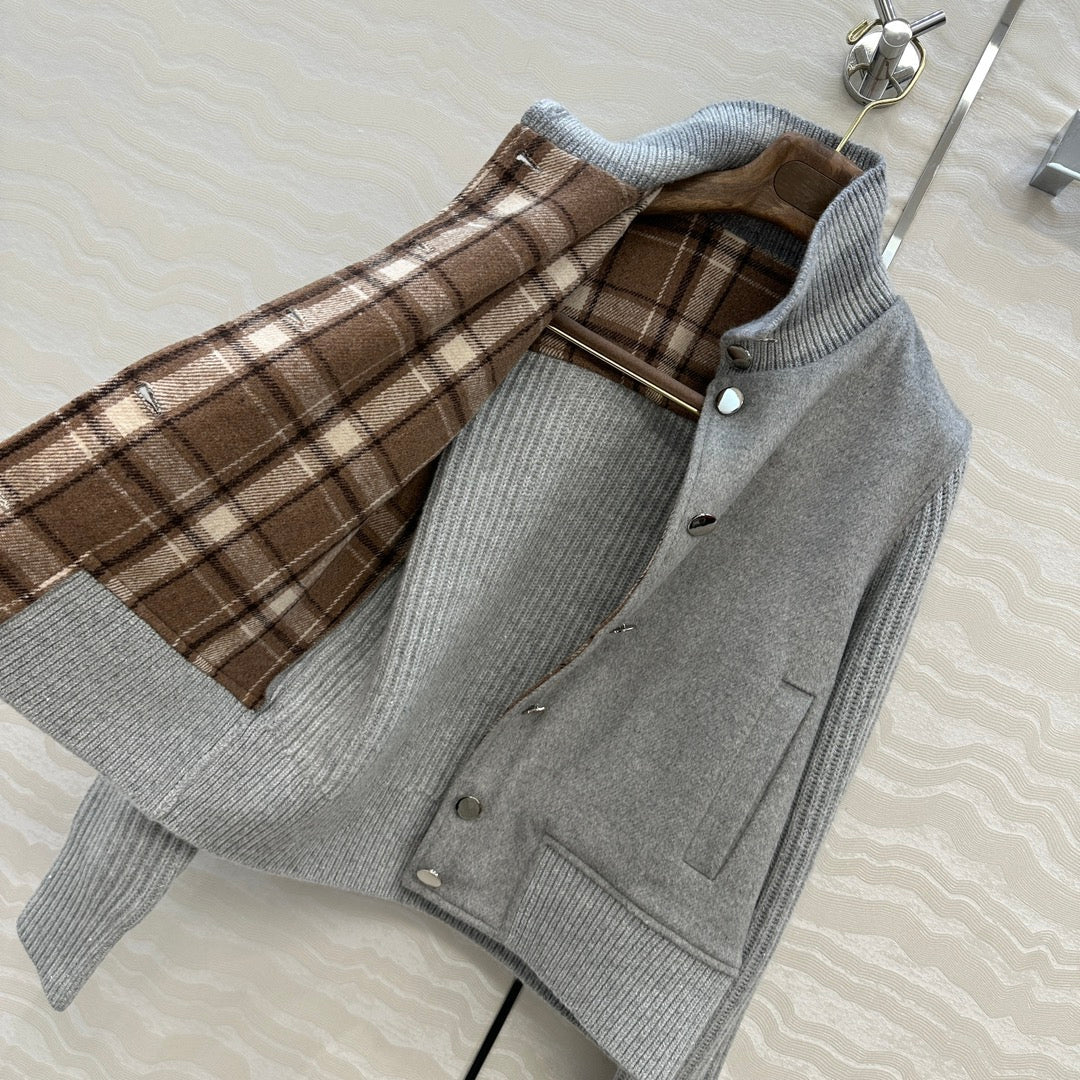 LP 25 Jacket Gray  Wool Cashmere 282275