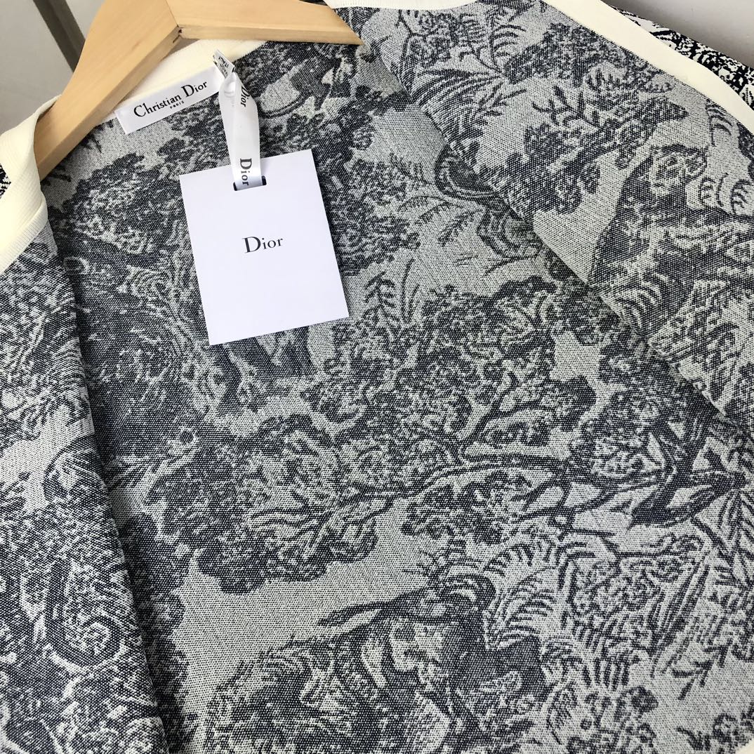 CD 25 Sauvage Print Short Jacket 296209