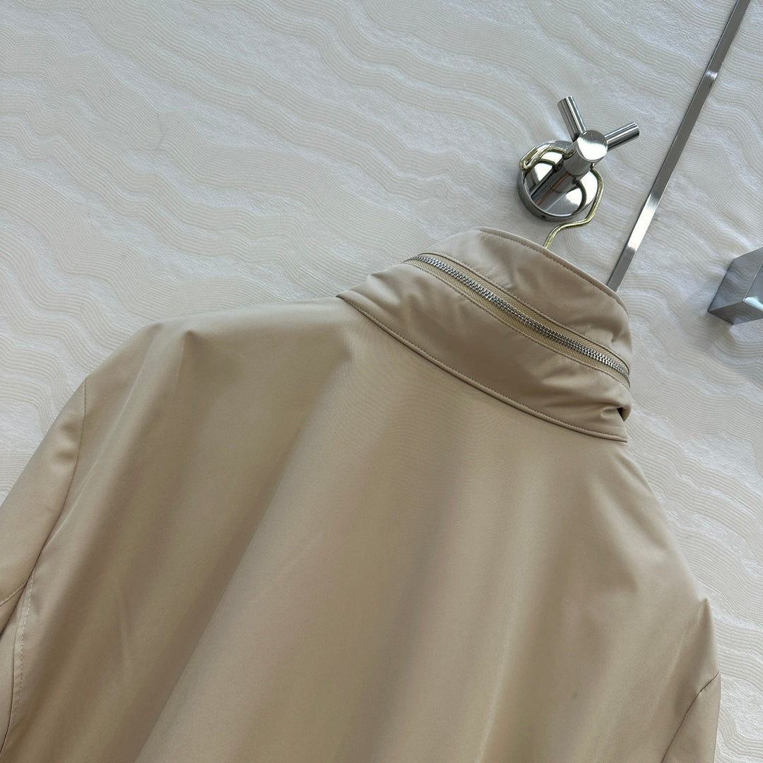 LP 25 LP Traveler Windproof Jacket Beige Fabric Leather 297491