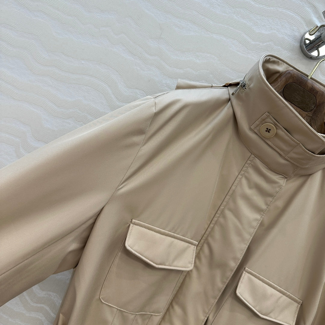 LP 25 LP Traveler Windproof Jacket Beige Fabric Leather 297491