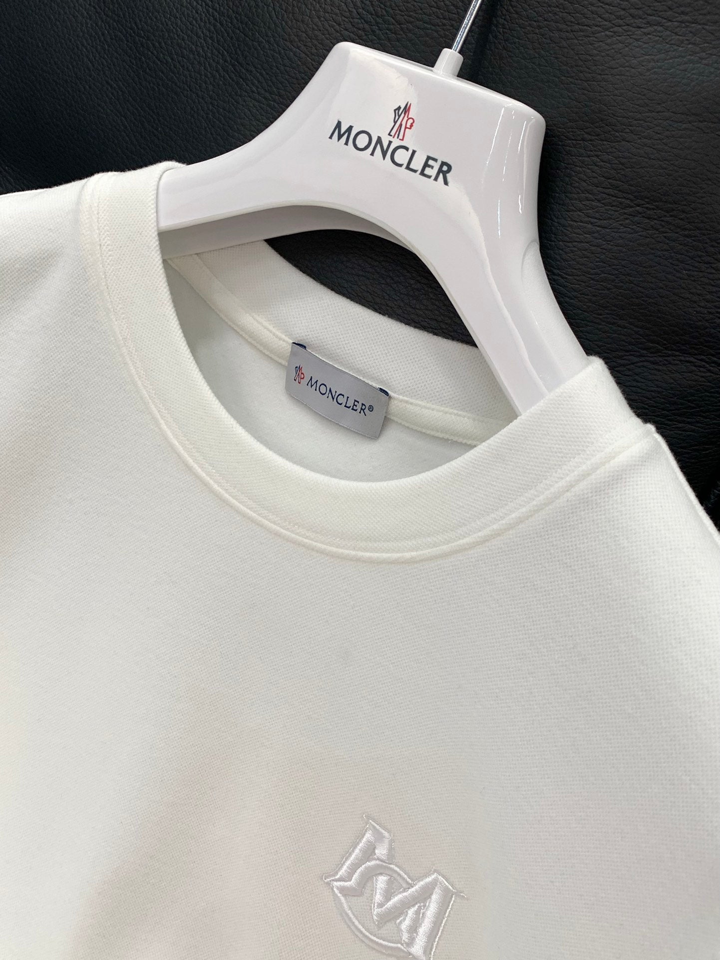 MC 2025 Long-sleeved T-shirt White Cotton