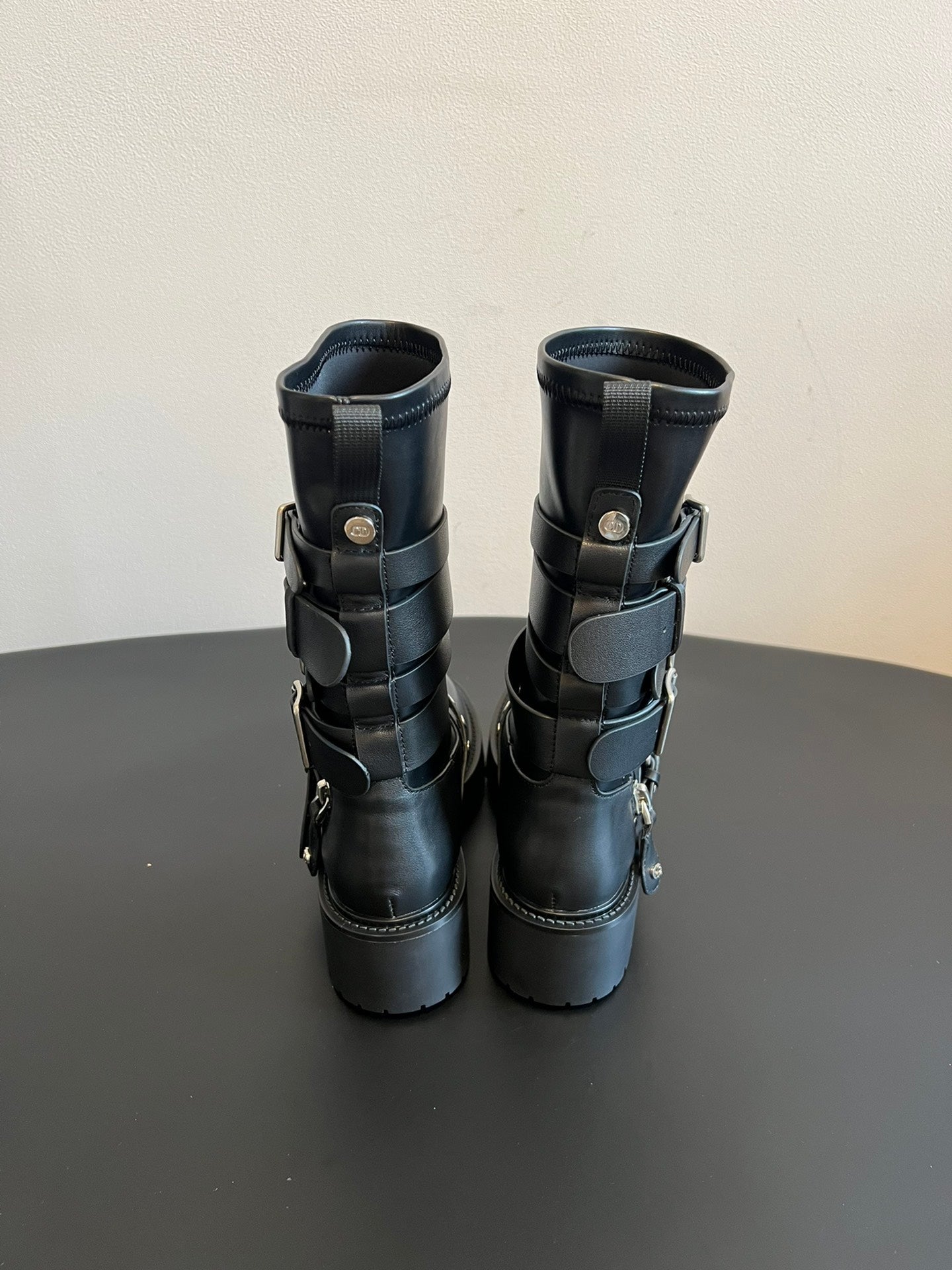 Dior 2025 Short Boot Black Cowhide 501247