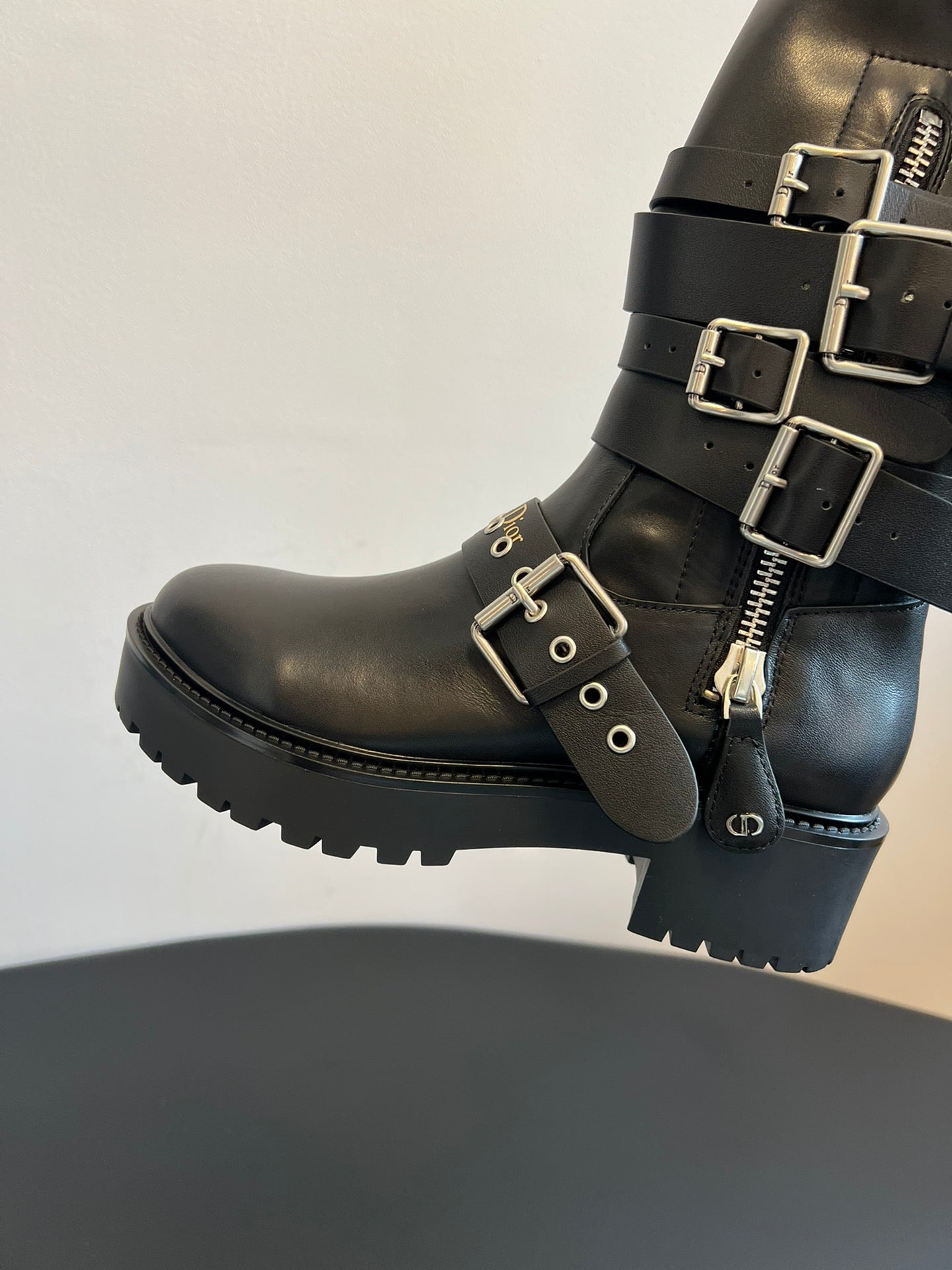 Dior 2025 Long Boot Black Cowhide 501249