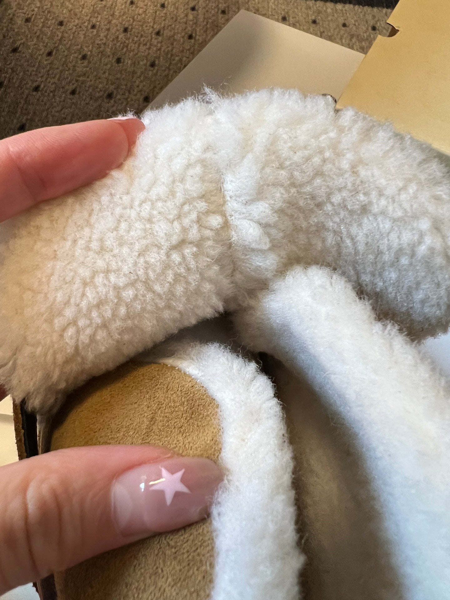 The Row 2025 Ankle Boot Tan White Suede Wool 561622