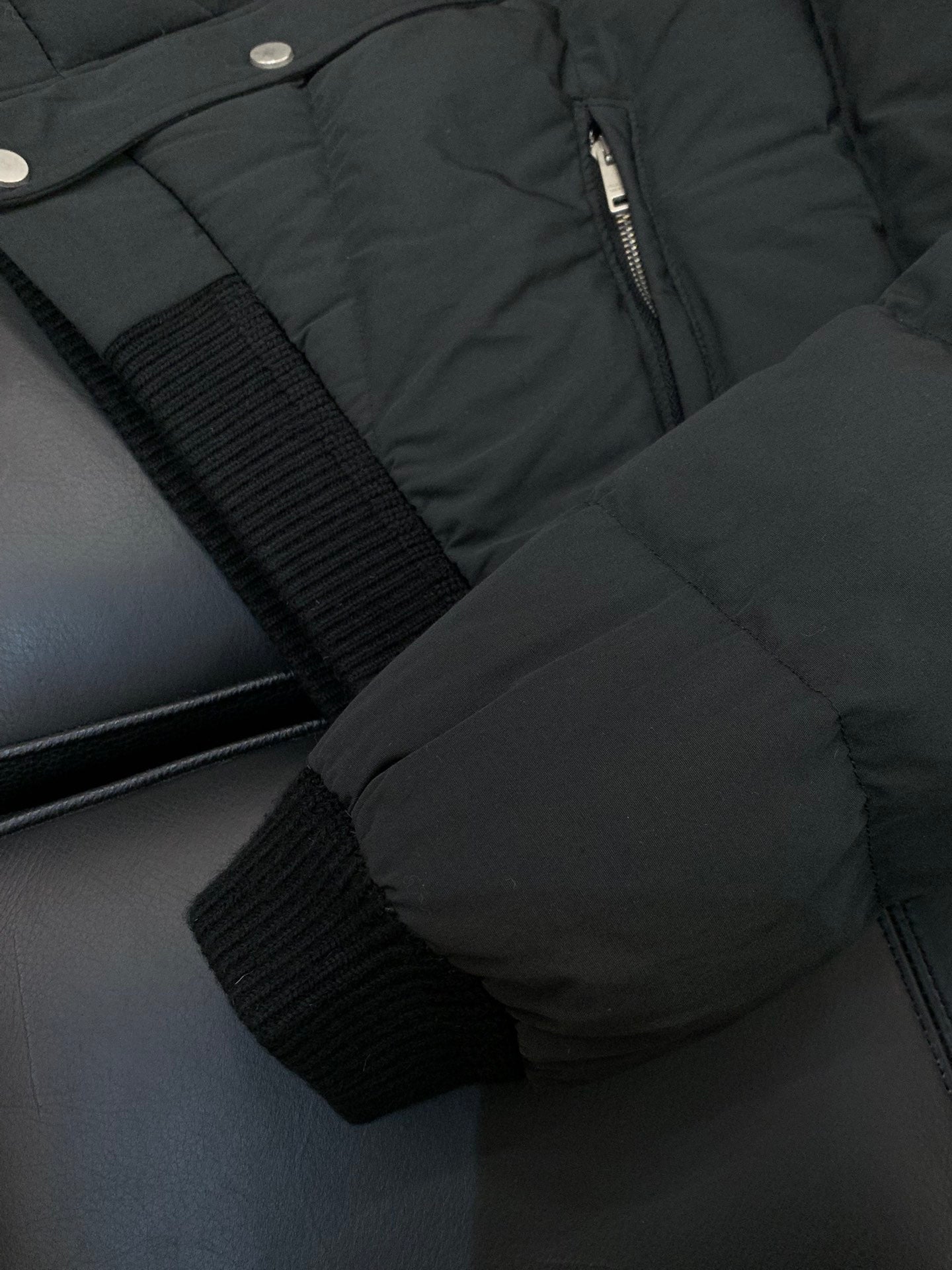 Prada 2025 Jacket Black Brown Down Polyester