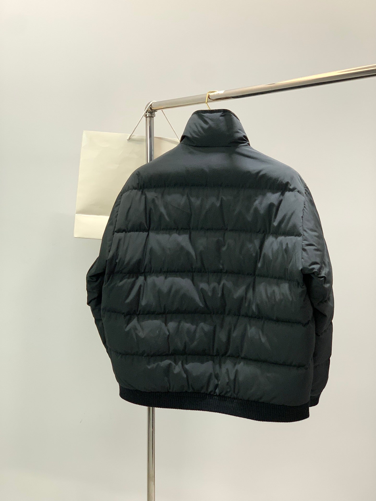 Prada 2025 Jacket Black Brown Down Polyester