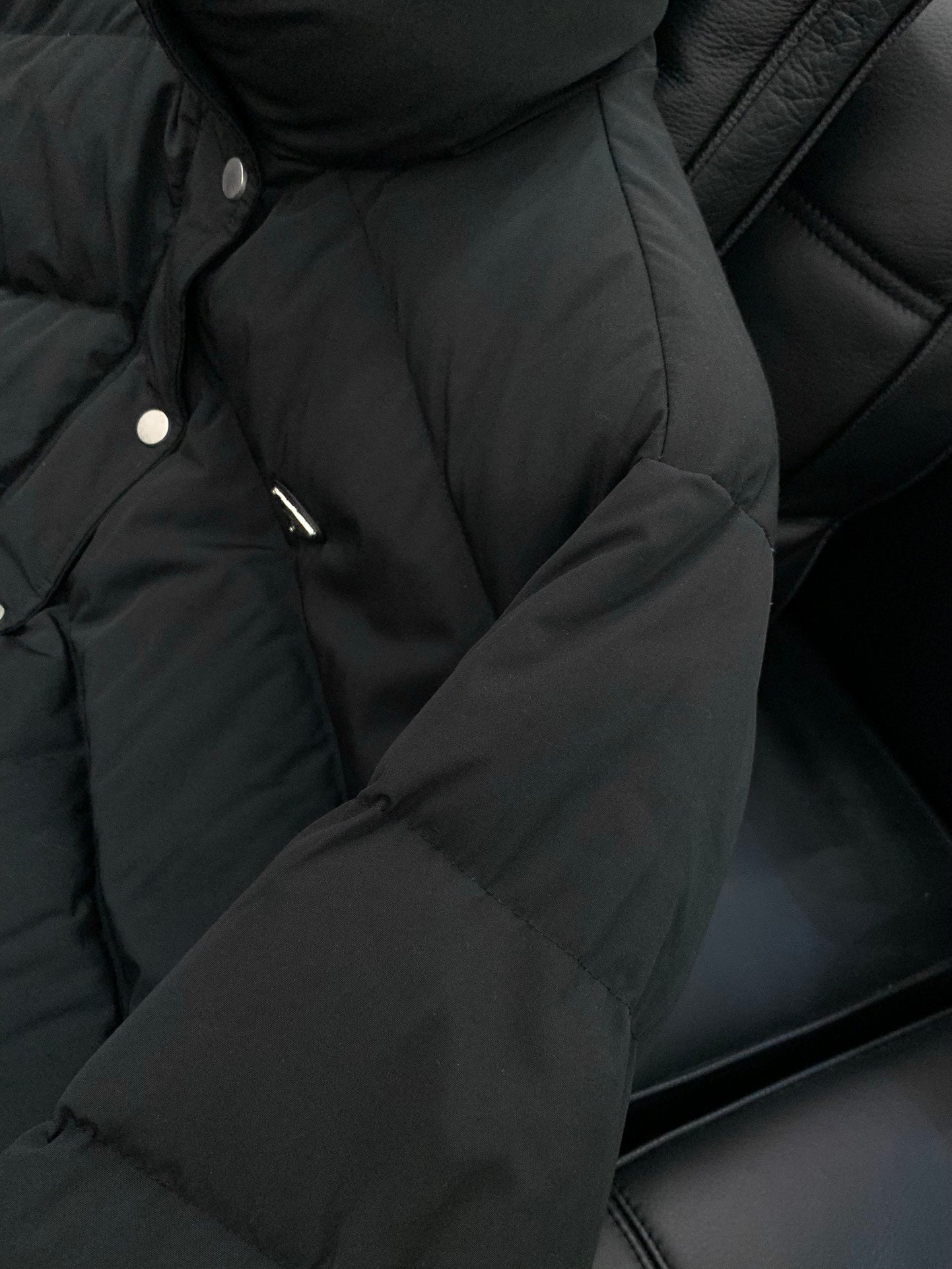 Prada 2025 Jacket Black Brown Down Polyester