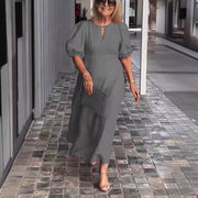 Robe Midi Élégance Essentielle