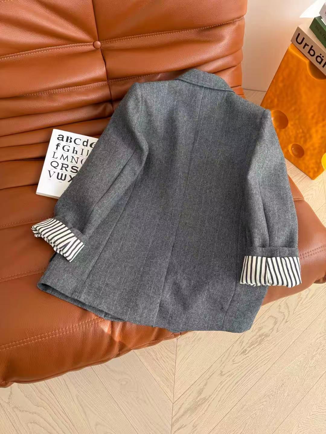 Prada Vest Suit Gray Wool