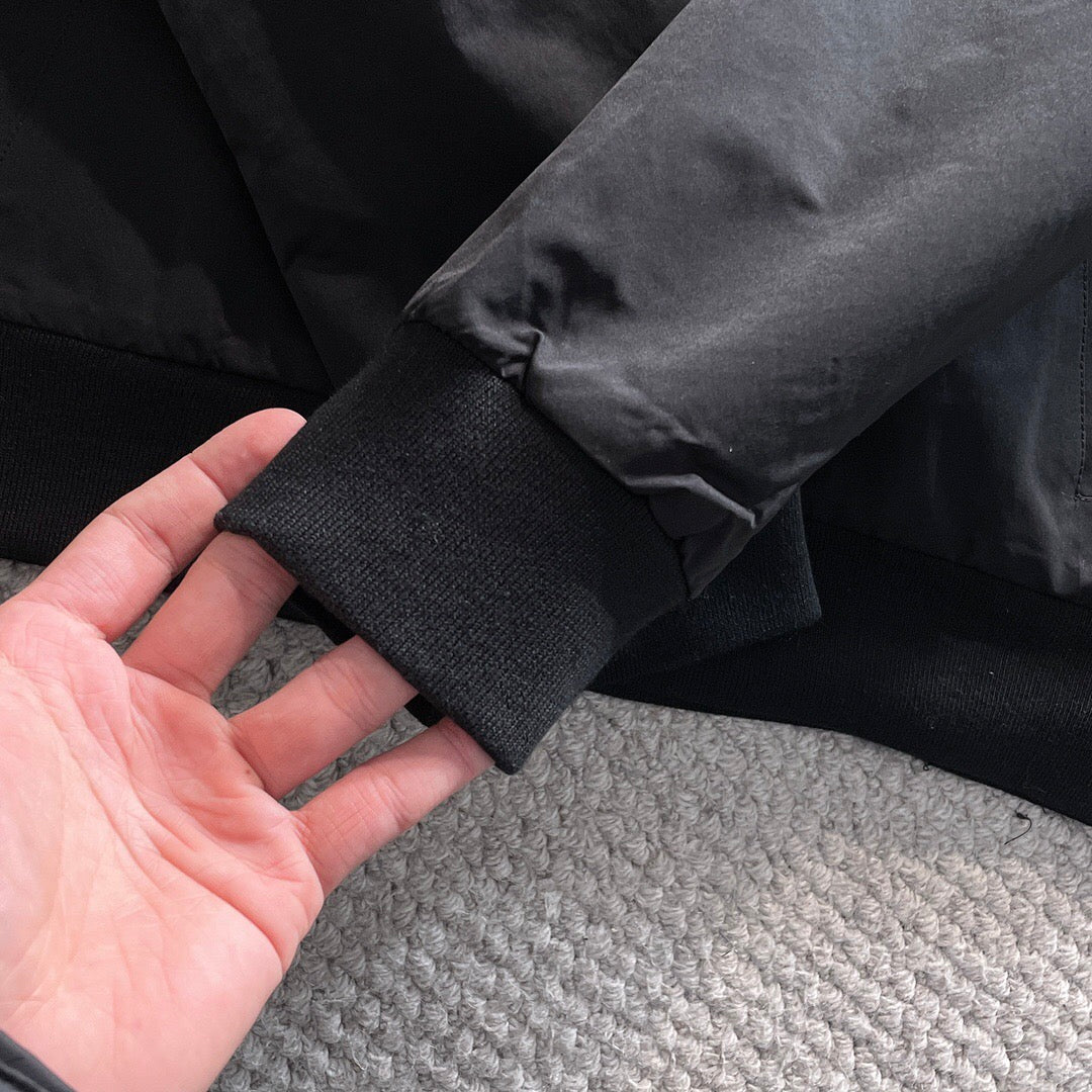 Prada Black/White Jacket  with Re-Nylon