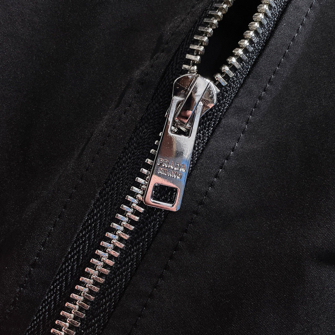 Prada Black/White Jacket  with Re-Nylon