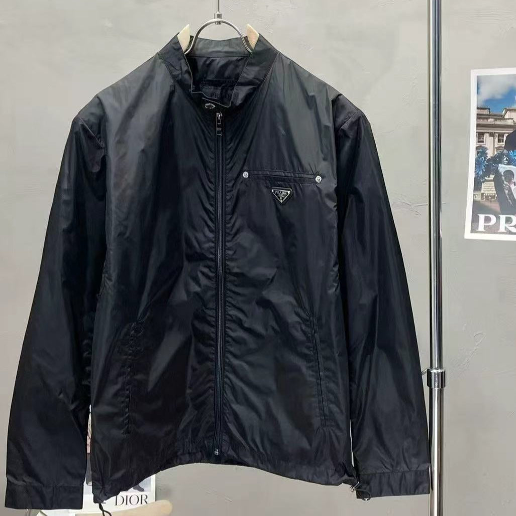 Prada Track Jacket Black Polyamide