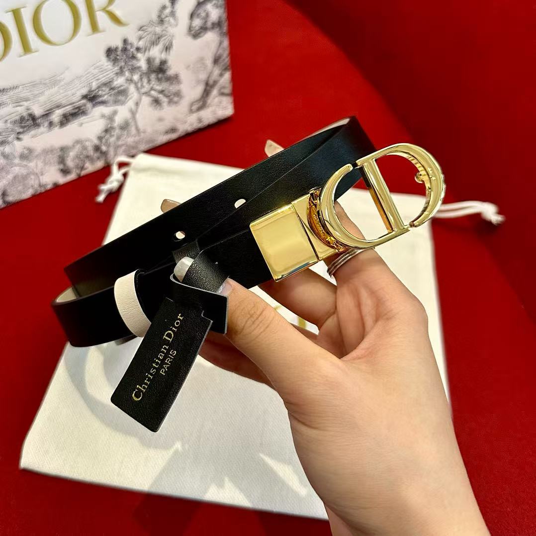 Dior 20 Montaigne Reversible Belt