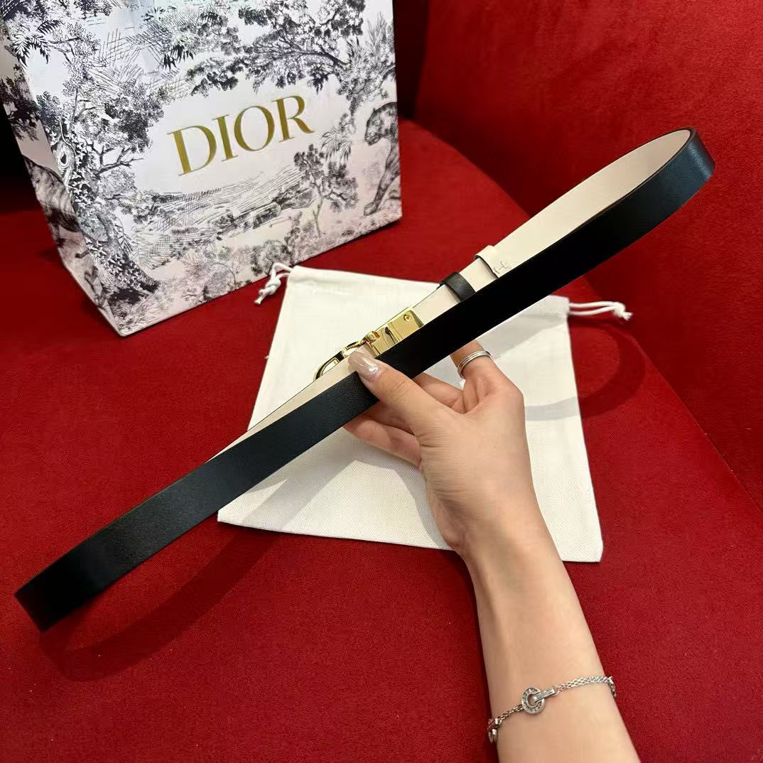 Dior 20 Montaigne Reversible Belt
