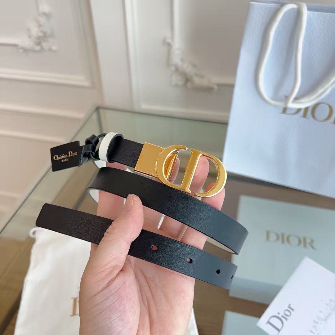 Dior 20 Montaigne Reversible Belt