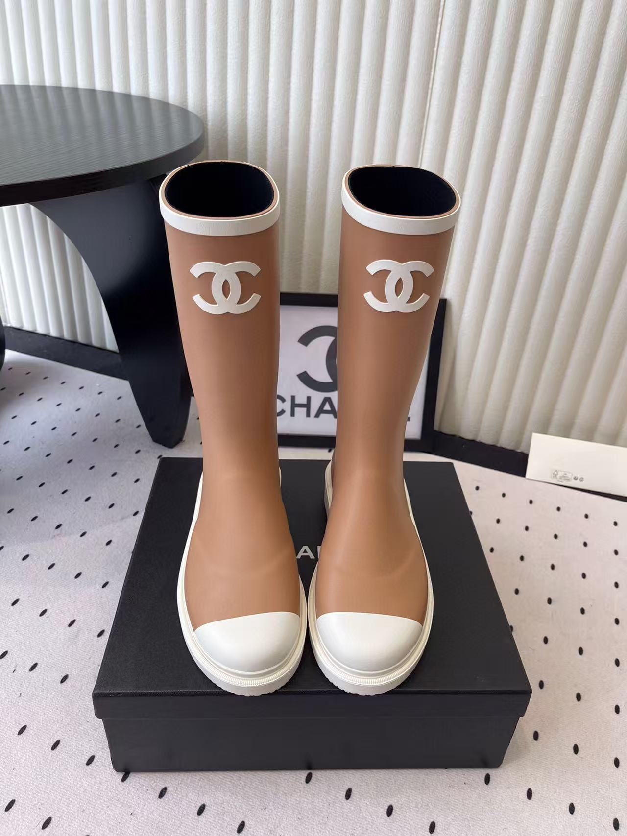 Chanel 2025 Rain Boot Rubber