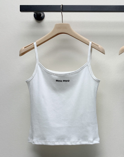 Miu 25C Petit Bateau X Miu Miu stretch jersey top 228165