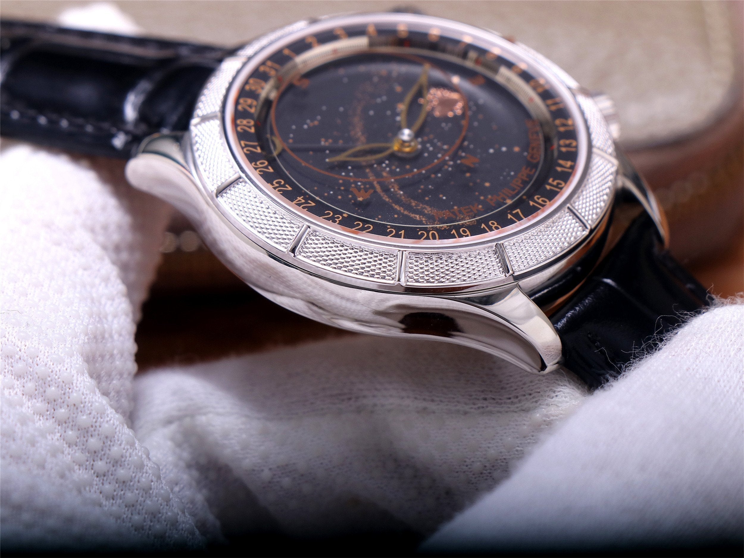 PATEK CELESTIAL GRAND COMPLICATIONS STEEL BLACK DIAL