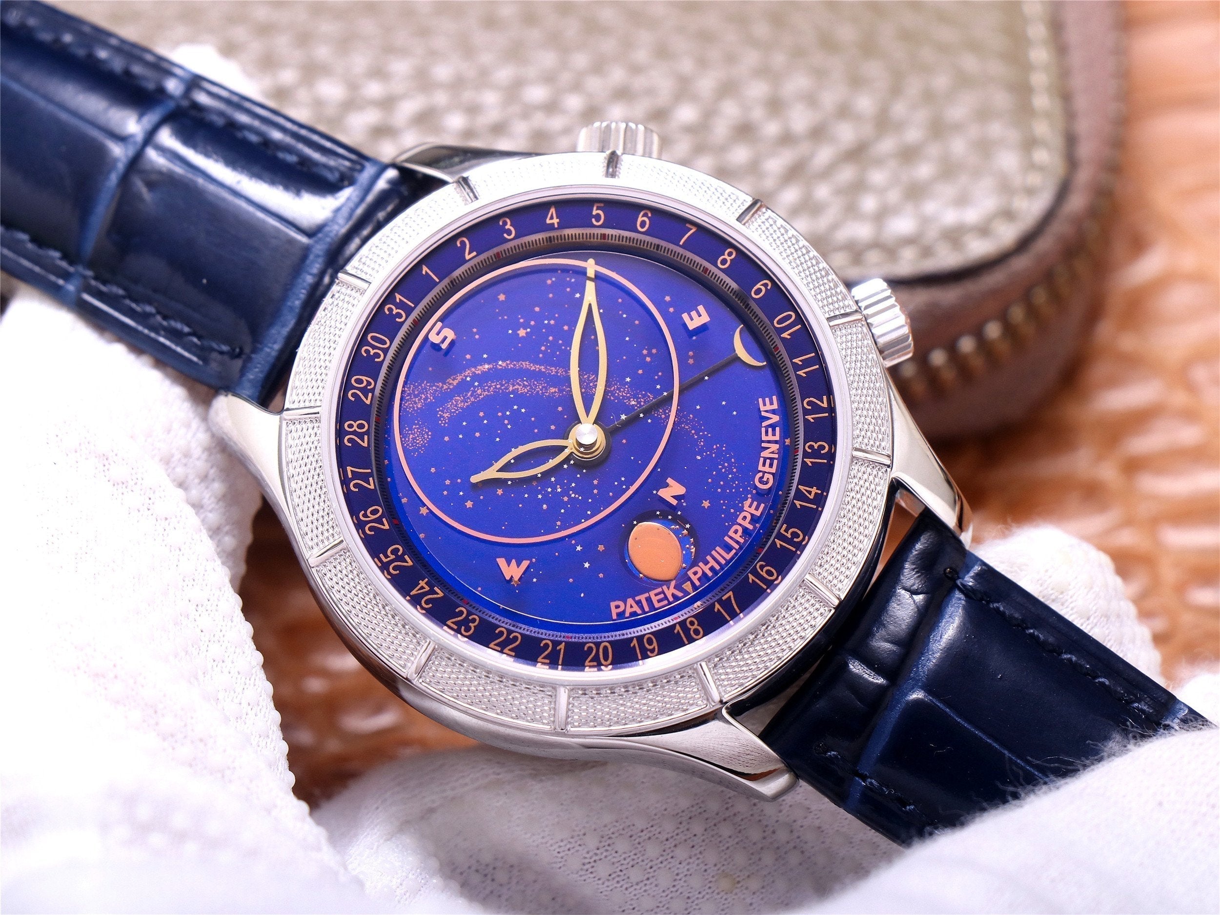PATEK CELESTIAL GRAND COMPLICATIONS STEEL BLUE DIAL