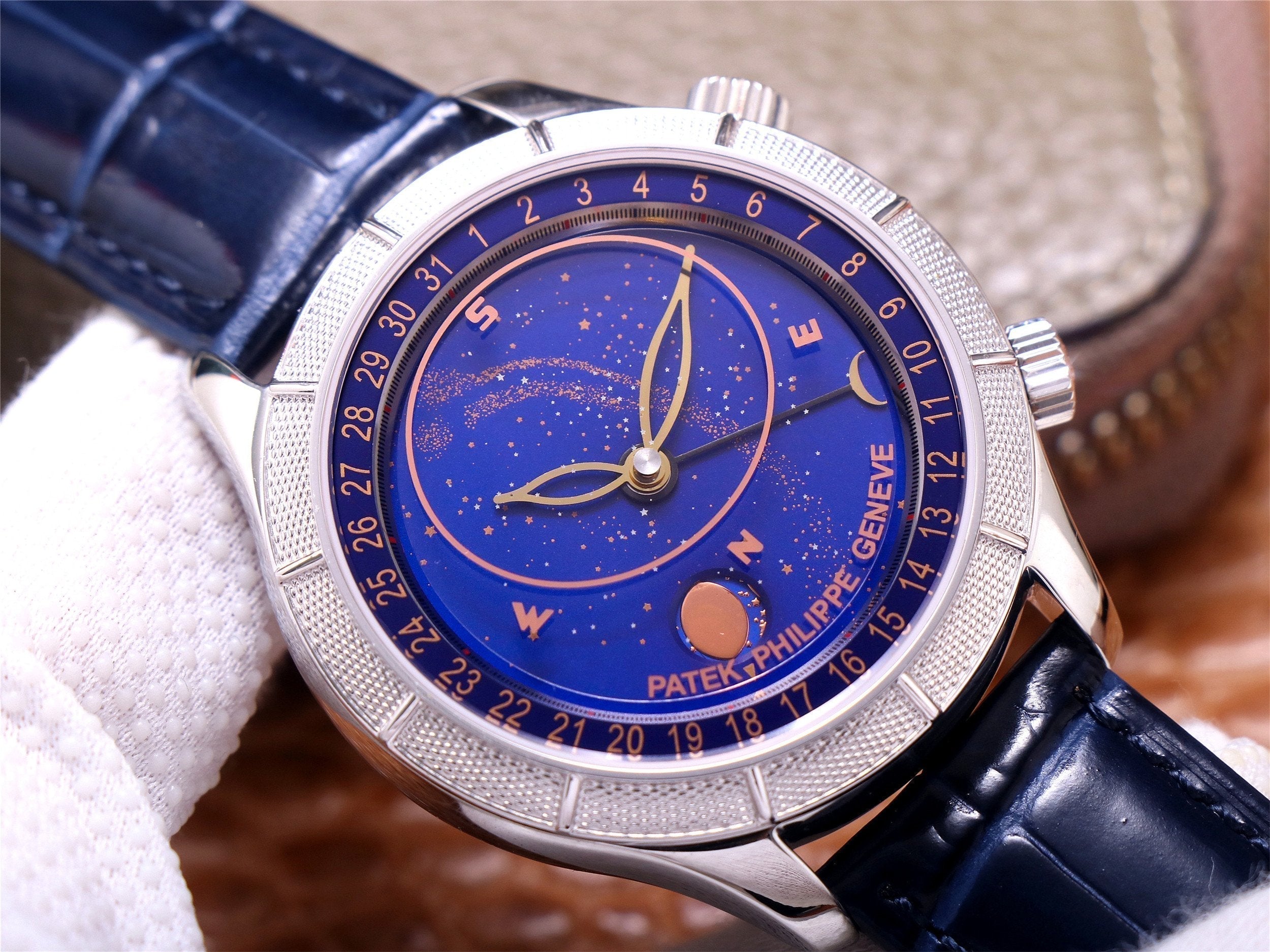 PATEK CELESTIAL GRAND COMPLICATIONS STEEL BLUE DIAL